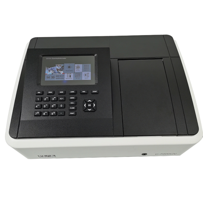 Écran LCD de 7 pouces Spéctrophotomètre visible à faisceau unique économique 320-1100nm pour laboratoire