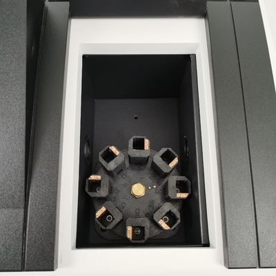 Spéctrophotomètre à écran LCD visible à lampe halogène de 7 pouces pour la mesure en laboratoire médical