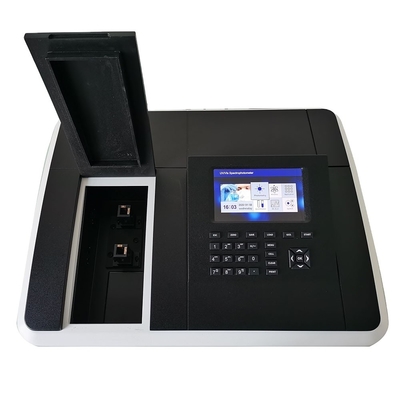 Réel photomètre à double faisceau UV Vis Spectrophotomètre avec 61 * 46 * 24CM Taille 190-1100nm