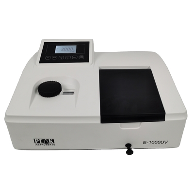 Spéctrophotomètre à longueur d'onde visible à faisceau unique 320-1000 nm