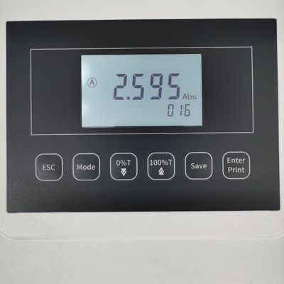 Spéctrophotomètre de gamme de longueur d'onde 320-1020 nm avec détecteur de photodiodes de silicium solide