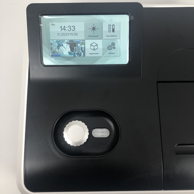Port de sortie USB Écran tactile LCD couleur Spectrophotomètre visible avec largeur de bande 4 nm