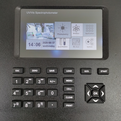 Spéctrophotomètre UV/VIS de 1 nm avec lumière extérieure≤ 0,05%T 220 et 190-1100 nm