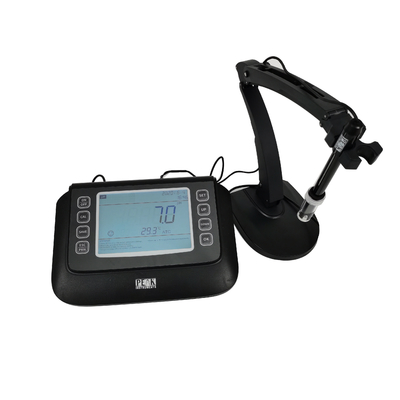 6Écran LCD de 5 pouces Mètre de pH mV de laboratoire avec prise en charge ODM et résolution 0.1/0.01pH