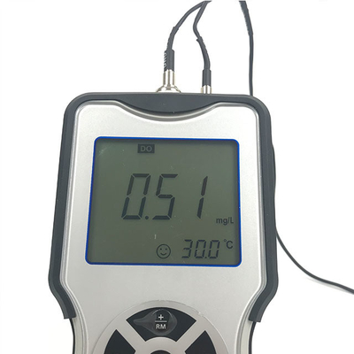 NO Communication Compteur portable d'oxygène dissous avec une plage de 0,00 à 20,00 mg/l