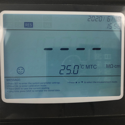Électrode constante 0,1/1/10cm-1 6,5 pouces affichage LCD Conductivité TDS Salinité