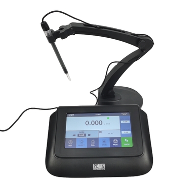 Écran tactile de test d'eau sur banc d'étalonnage à 1 point de communication USB 5 en 1 Ec Tds Meter