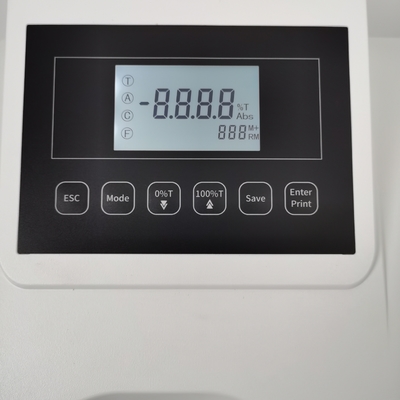 Spectrophotomètre UV vis à l'eau précis et portable avec lumière stray ≤ 0,15%T 360 nm