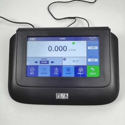 Écran tactile de 7 pouces Essai d' eau sur banc 5 en 1 Ec Mètre pour l' analyse multi-paramètres