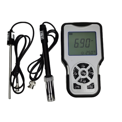 Affichage LCD Testeur de laboratoire personnalisé Mètre de pH numérique portable avec support personnalisé