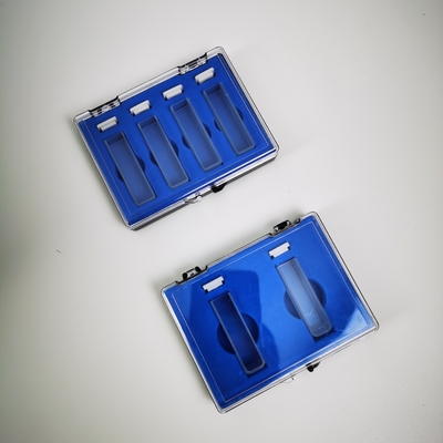 Spéctrophotomètre Cuvette de verre Cuvette de quartz 1 cm 10 mm pour la plage spectrale 190-2500 nm