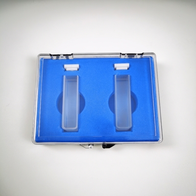 Spéctrophotomètre Cuvette de verre Cuvette de quartz 1 cm 10 mm pour la plage spectrale 190-2500 nm