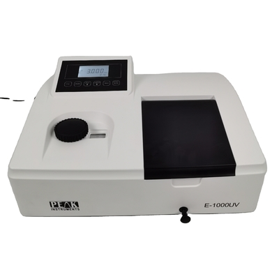 Spectrophotomètre UV visible professionnel avec une répétabilité de longueur d'onde de haute précision