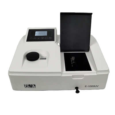 Spéctrophotomètre visible UV pour des mesures précises et de longueur d'onde de 320 à 1020 nm
