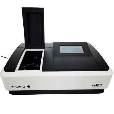 Spectrophotomètre UV/Vis de 190 à 1100 nm avec écran tactile et bande passante spectrale de 2 nm