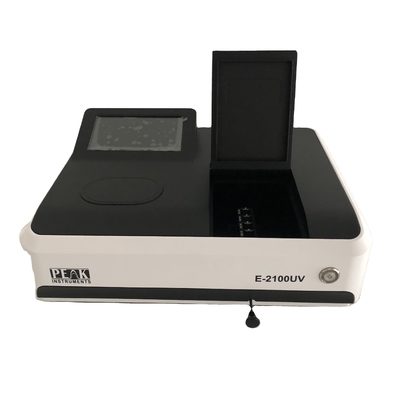 Spectrophotomètre UV à faisceau unique de 190 à 1100 nm avec port de sortie USB et écran tactile