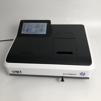 Spectrophotomètre UV à faisceau unique de 190 à 1100 nm avec port de sortie USB et écran tactile
