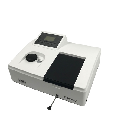 E-1000 spectrophotomètre OEM UV Vis 4nm largeur de bande manuel avec réglage de longueur d'onde
