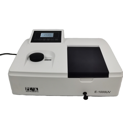 Spéctrophotomètre à faisceau simple de 190 à 1020 nm de longueur d'onde avec une durabilité longue