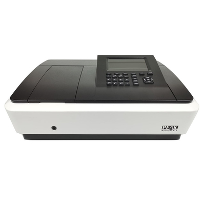 Détecteur de photodiodes de silicium solide Instruments de pointe 1nm Single Beam UV Visible Spectrophotometer 23KG