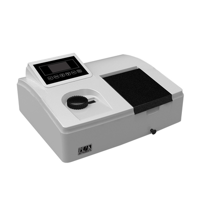 Lampes de deutérium/tungstène à faisceau unique manuel de type spectrophotomètre de base de 190 nm à 1020 nm